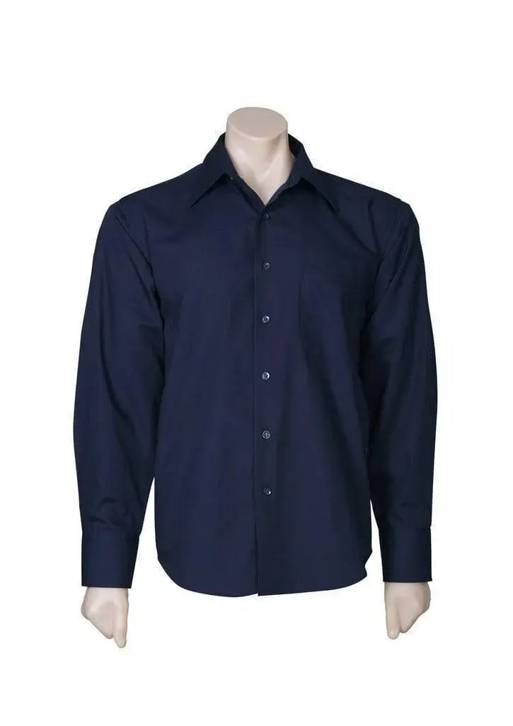 Biz Collection Men’s Metro Long Sleeve Shirt Sh714